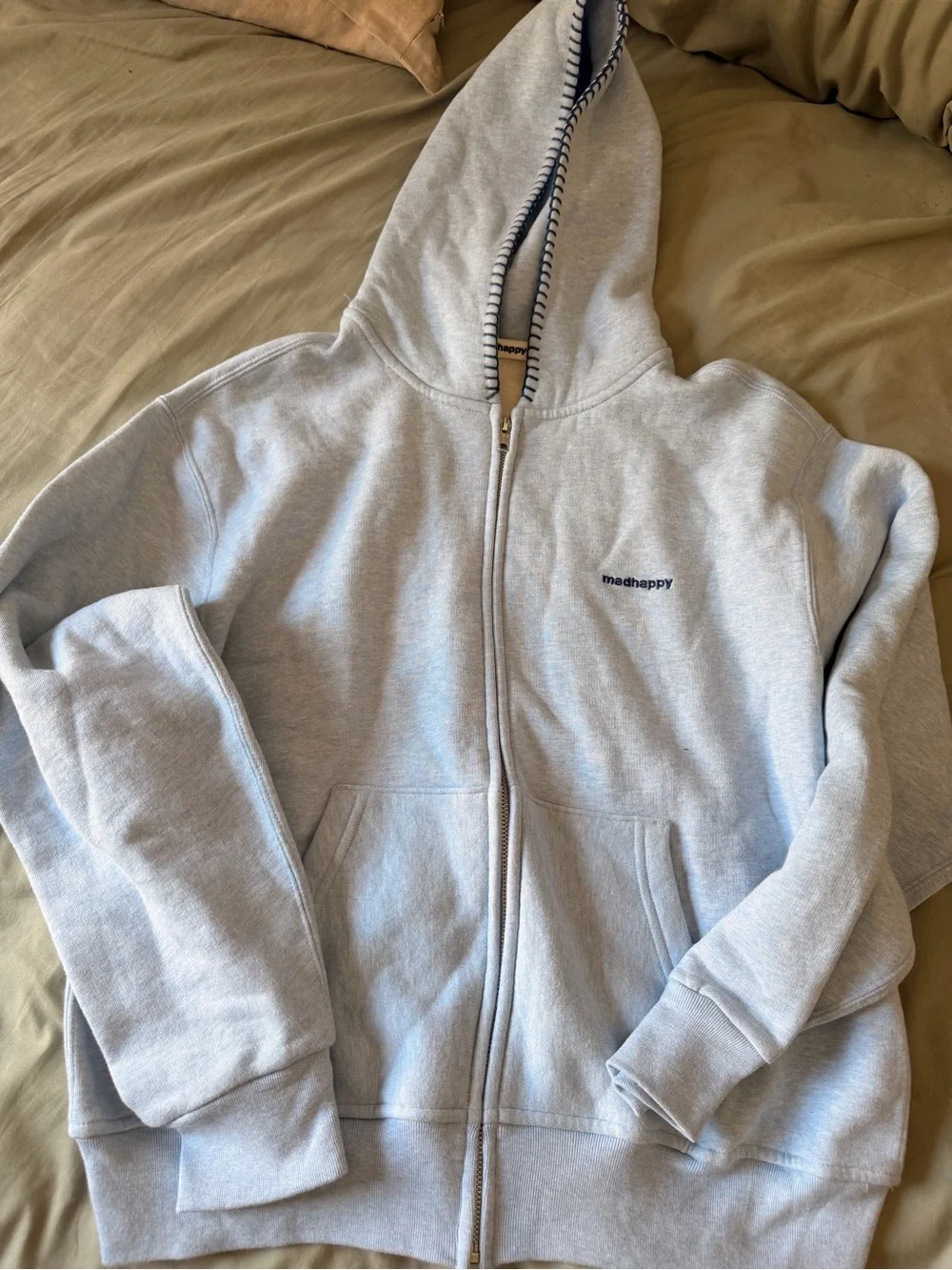 Madhappy fleece sweater size small